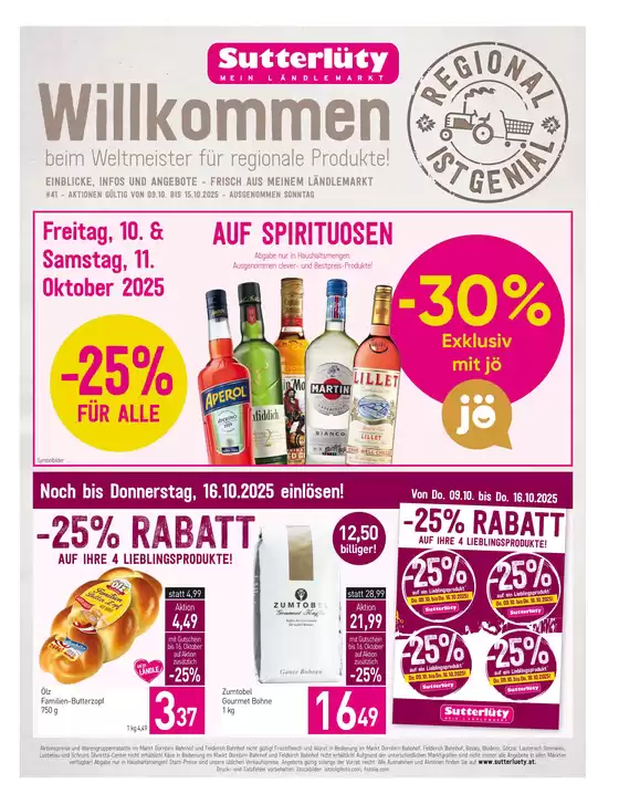 Sutterlüty flugblatt