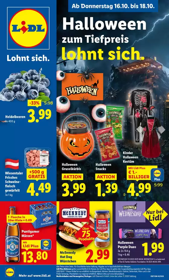 Lidl Katalog in Freistadt | Aktuelle Flugblätter Ab Donnerstag 16.10. | 2025-10-16T00:00:00.000Z - 2025-10-22T00:00:00.000Z