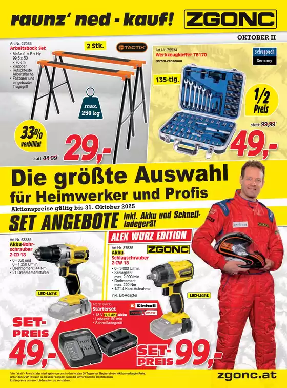 Zgonc Katalog in Salzburg | Oktober II 2025 | 2025-10-16T00:00:00.000Z - 2025-10-30T00:00:00.000Z