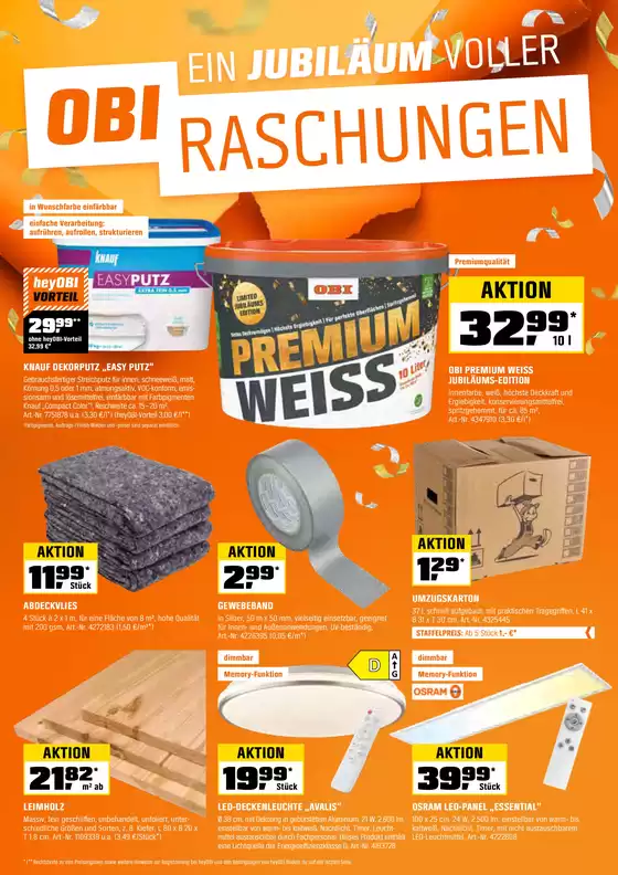 EIN JUBILÄUM VOLLER OBIRASCHUNGEN