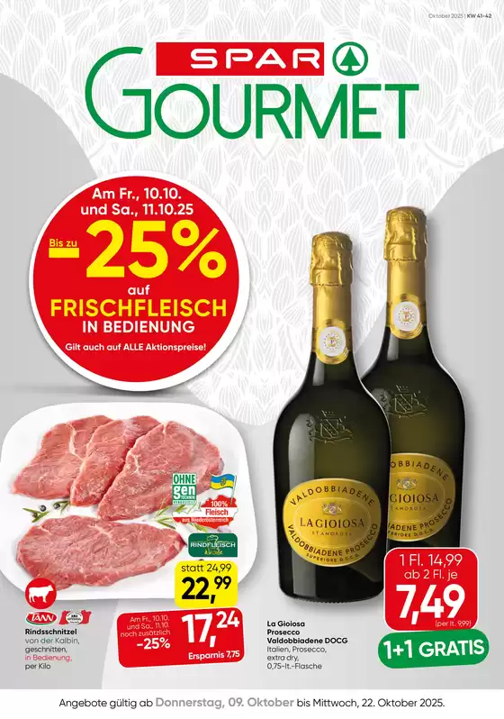 SPAR-Gourmet Katalog in Leibnitz | Exklusive Deals für unsere Kunden | 2025-10-17T00:00:00.000Z - 2025-10-31T00:00:00.000Z