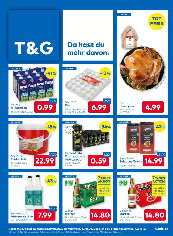 T&G Katalog in Leibnitz | Tolle Rabatte auf ausgewählte Produkte | 2025-10-17T00:00:00.000Z - 2025-10-31T00:00:00.000Z