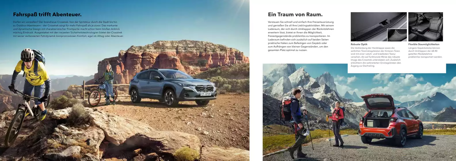 Crosstrek Modellbroschuere