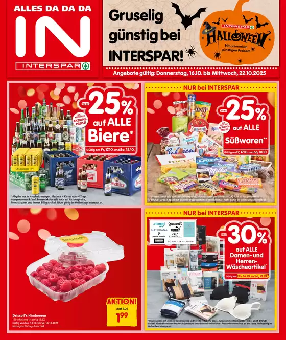 Interspar Katalog in Wien | Top-Angebote für Sparfüchse | 2025-10-20T00:00:00.000Z - 2025-11-03T00:00:00.000Z