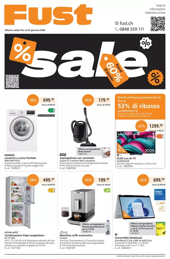 Fust Katalog in Genève | Tolles Ängbot für alli Chunde | 2025-12-26T00:00:00.000Z - 2026-01-25T00:00:00.000Z