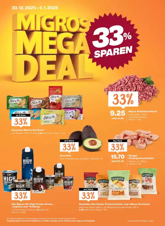 Migros Katalog in Vernier | Üsi beste Ängbot für Sie | 2025-12-30T00:00:00.000Z - 2026-01-05T00:00:00.000Z