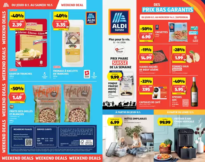Aldi Katalog in Bern | Aktuälli Deals und Ängbot | 2026-01-08T00:00:00.000Z - 2026-01-14T00:00:00.000Z