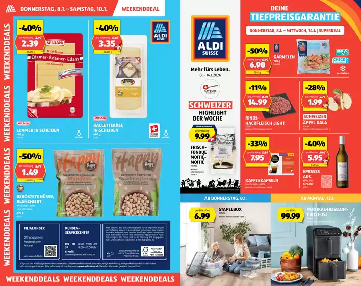 Aldi Katalog in Bern | Exklusivi Deals und Schnäppchen | 2026-01-08T00:00:00.000Z - 2026-01-14T00:00:00.000Z
