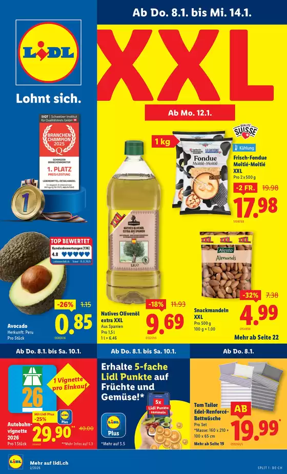 Lidl Katalog | 8.1. - 14.1. | 2026-01-08T00:00:00.000Z - 2026-01-14T00:00:00.000Z