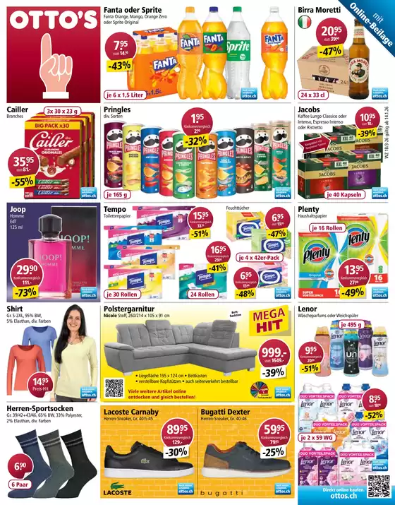 Otto's Katalog in Arbon | Aktuälli Deals und Ängbot | 2026-01-14T00:00:00.000Z - 2026-01-26T00:00:00.000Z