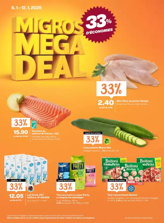 Migros Katalog in Wetzikon | Top-Ängbot für Sparfüchse | 2026-01-06T00:00:00.000Z - 2026-01-12T00:00:00.000Z