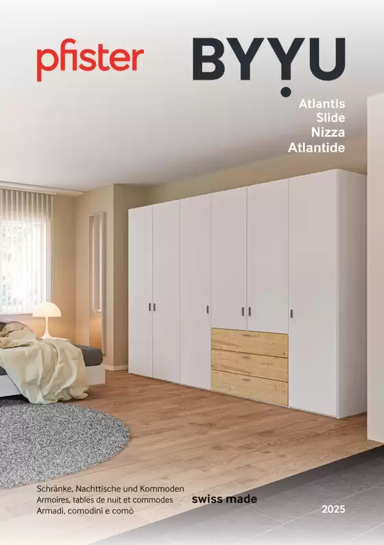 Pfister Katalog in Emmen | Üsi beste Schnäppchen | 2026-01-07T00:00:00.000Z - 2026-01-21T00:00:00.000Z