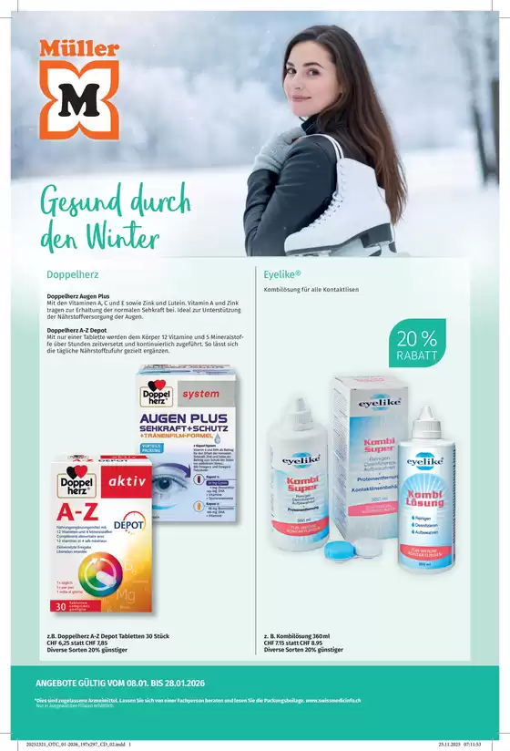 Müller Katalog in Carouge | Üsi beste Deals für Sie | 2026-01-08T00:00:00.000Z - 2026-01-28T00:00:00.000Z