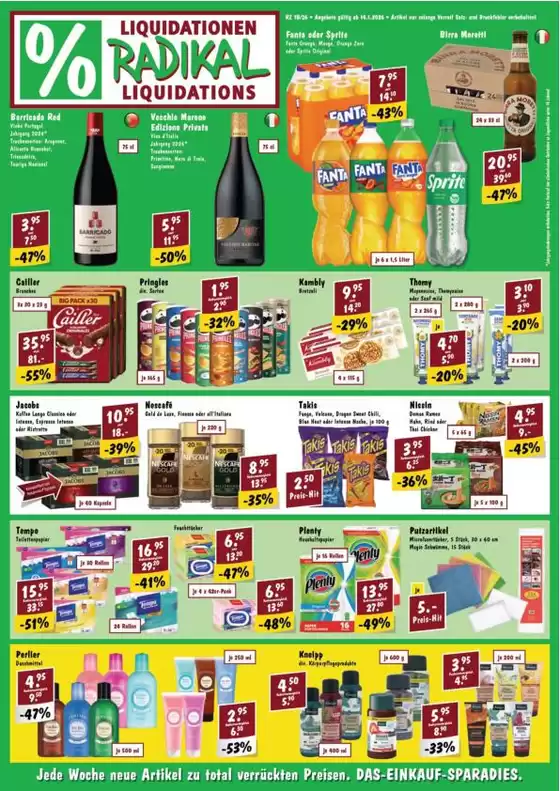 Radikal Katalog | Radikal Aktuelle Wochenhits - DE | 2026-01-14T00:00:00.000Z - 2026-01-14T00:00:00.000Z