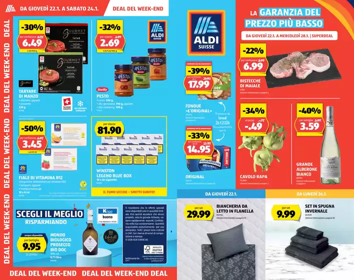 Aldi Katalog in Thônex | Top-Deals und Rabatt | 2026-01-22T00:00:00.000Z - 2026-01-28T00:00:00.000Z