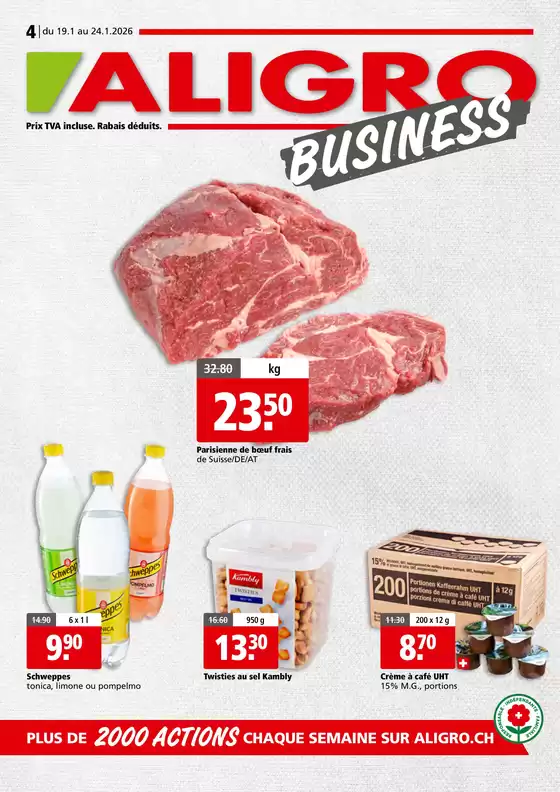 Aligro Katalog in Basel | Actions BUSINESS #04 | 2026-01-19T00:00:00.000Z - 2026-01-24T00:00:00.000Z
