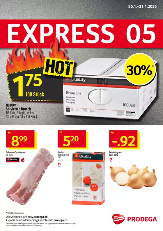 Prodega Katalog in Regensdorf | Kw05 agh express d | 2026-01-26T00:00:00.000Z - 2026-01-31T00:00:00.000Z