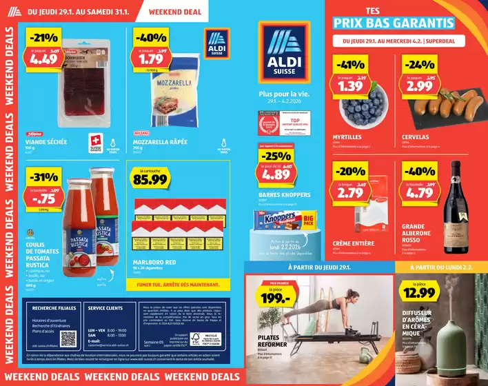 Aldi Katalog in Regensdorf | Sonderängbot für Sie | 2026-01-29T00:00:00.000Z - 2026-02-04T00:00:00.000Z