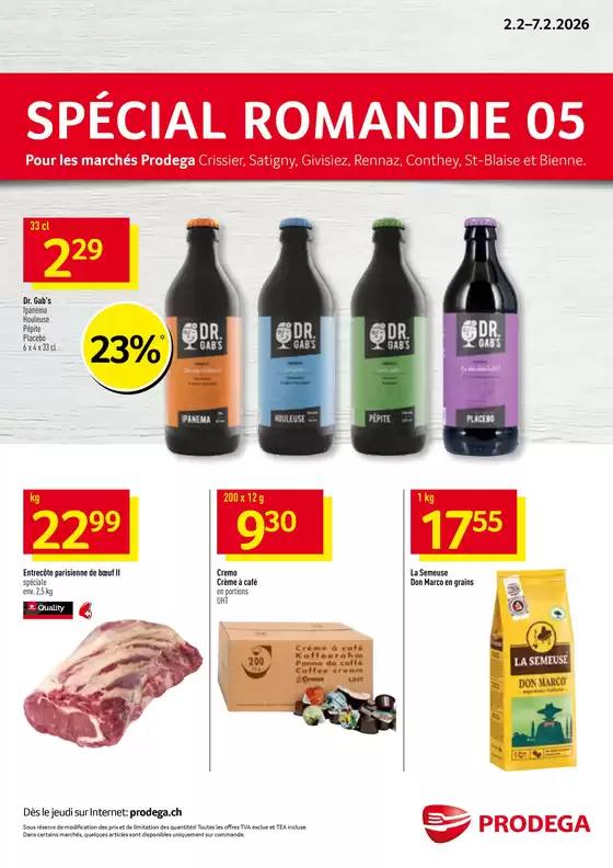 Prodega Katalog in Chur | Kw06 agh special romandie f | 2026-02-02T00:00:00.000Z - 2026-02-07T00:00:00.000Z