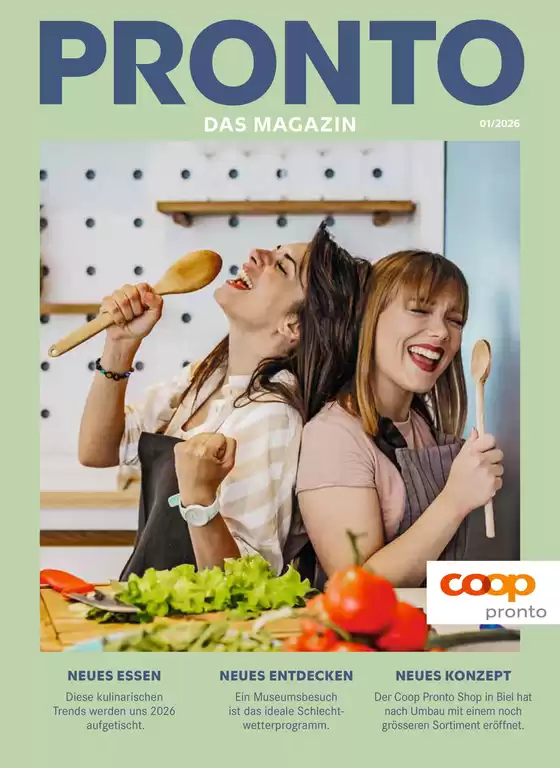 Coop Pronto Katalog | Kundenmagazin & Wettbewerbe - DE | 2026-01-01T00:00:00.000Z - 2026-01-31T00:00:00.000Z
