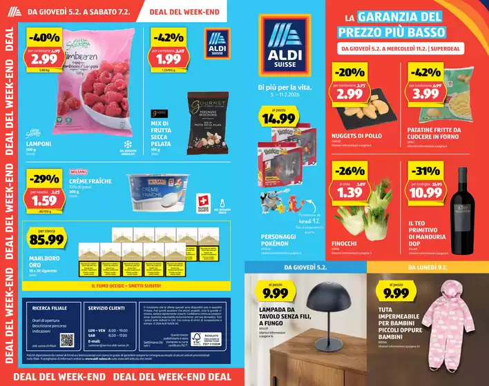Aldi Katalog | Exklusivi Schnäppchen | 2026-02-05T00:00:00.000Z - 2026-02-11T00:00:00.000Z