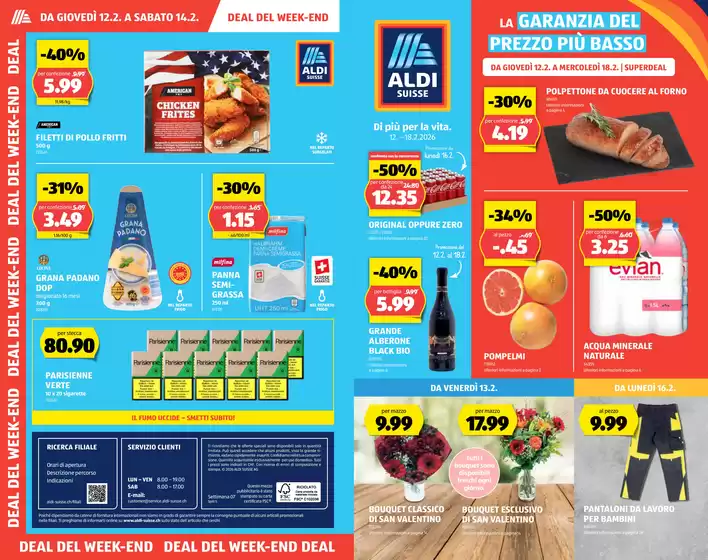 Aldi Katalog in Yverdon-les-Bains | Üsi beste Ängbot für Sie | 2026-02-12T00:00:00.000Z - 2026-02-18T00:00:00.000Z