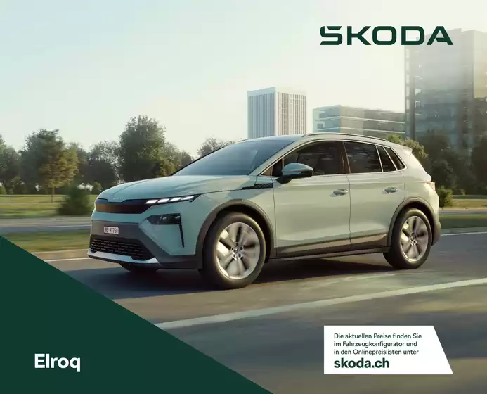 Škoda Katalog in Münchenstein | Prospekt Elroq | 2026-02-05T00:00:00.000Z - 2026-02-19T00:00:00.000Z