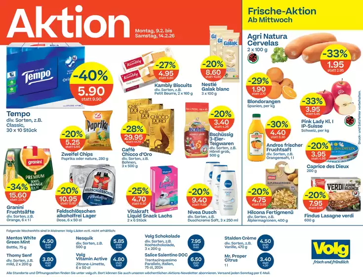 Volg Katalog in Martigny | Volg Catalog | 2026-02-09T00:00:00.000Z - 2026-02-14T00:00:00.000Z