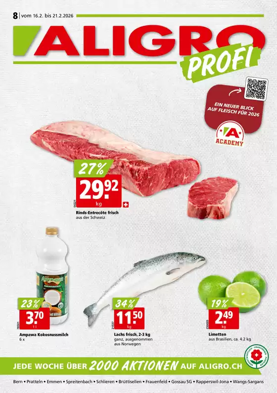 Aligro Katalog in Winterthur | Top-Deals und Rabatt | 2026-02-16T00:00:00.000Z - 2026-02-21T00:00:00.000Z