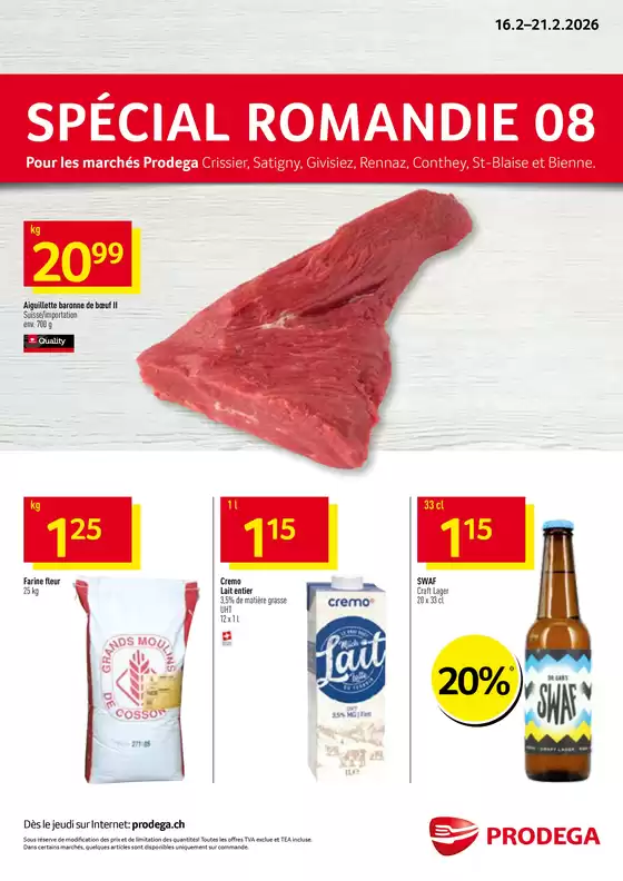 Prodega Katalog in Cham | Kw08 agh special romandie f | 2026-02-16T00:00:00.000Z - 2026-02-21T00:00:00.000Z