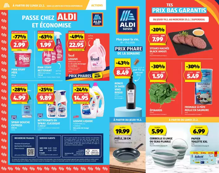 Aldi Katalog in Cham | Attraktiivi Sonderängbot für alli | 2026-02-19T00:00:00.000Z - 2026-02-25T00:00:00.000Z