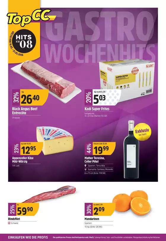 TopCC Katalog in Regensdorf | TopCC reklamblad | 2026-02-16T00:00:00.000Z - 2026-02-21T00:00:00.000Z