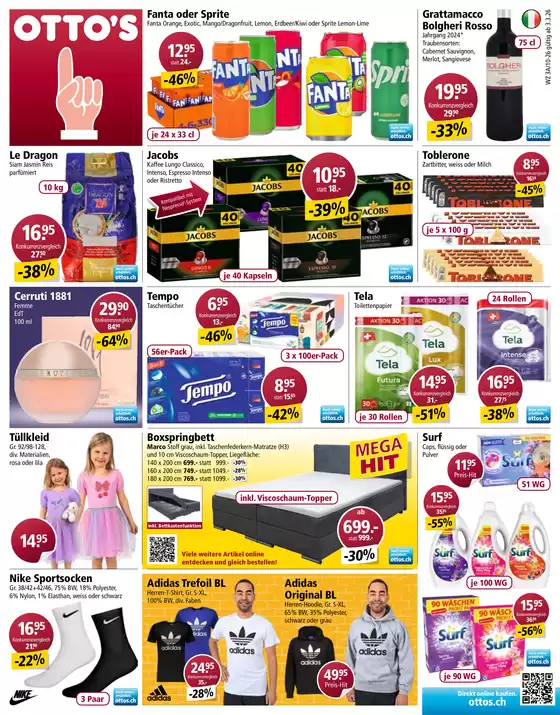 Otto's Katalog in Wettingen | Üsi beste Deals für Sie | 2026-03-03T00:00:00.000Z - 2026-03-26T00:00:00.000Z