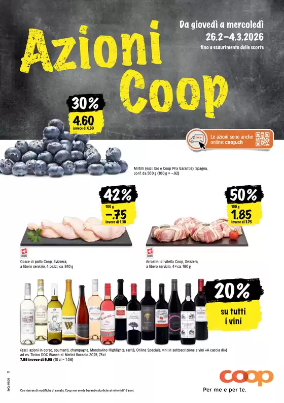 Coop Katalog in Köniz | Top-Ängbot für Sparfüchse | 2026-02-26T00:00:00.000Z - 2026-03-04T00:00:00.000Z