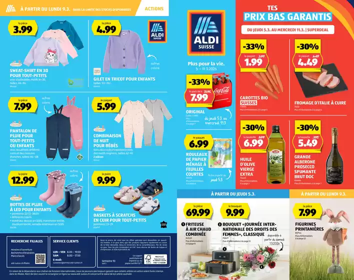 Aldi Katalog in Köniz | Aktuälli Sonderaktione | 2026-03-05T00:00:00.000Z - 2026-03-11T00:00:00.000Z