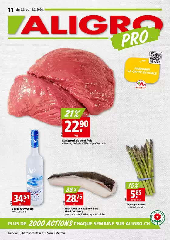 Aligro Katalog in Dietikon | Actions PRO #11 | 2026-03-09T00:00:00.000Z - 2026-03-14T00:00:00.000Z