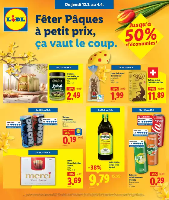 Lidl Katalog in Zürich | 12.3. - 4.4. | 2026-03-12T00:00:00.000Z - 2026-04-04T00:00:00.000Z