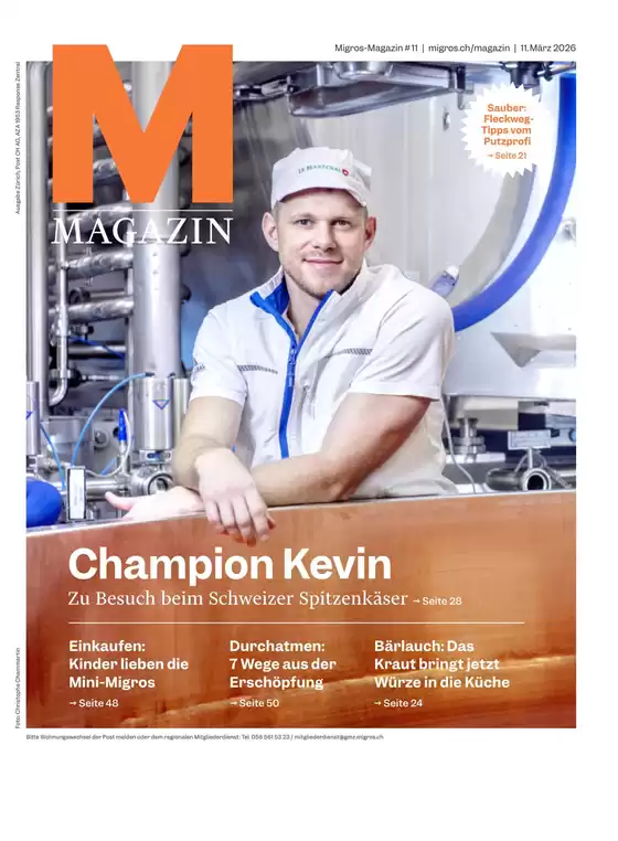 Migros Katalog in Wil | Migros reklamblad - DE Zürich | 2026-03-11T00:00:00.000Z - 2026-03-11T00:00:00.000Z