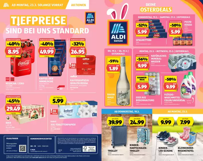 Aldi Katalog in Aarau | Neui Ängbot zum Entdecke | 2026-03-19T00:00:00.000Z - 2026-03-25T00:00:00.000Z