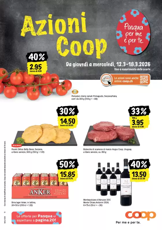 Coop Katalog in Therwil | Top-Deals für alli Chunde | 2026-03-12T00:00:00.000Z - 2026-03-18T00:00:00.000Z