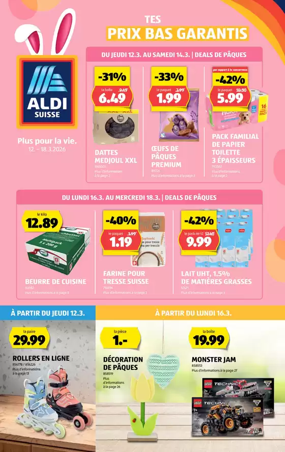 Aldi Katalog in Crans-Montana | Ängbot für Schnäppchenjäger | 2026-03-12T00:00:00.000Z - 2026-03-18T00:00:00.000Z