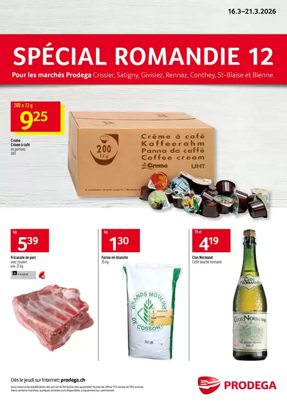 Prodega Katalog in Cassina Rizzardi | Kw12 agh special romandie f | 2026-03-16T00:00:00.000Z - 2026-03-21T00:00:00.000Z