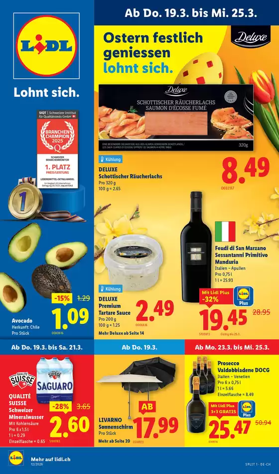 Lidl Katalog in Cassina Rizzardi | 19.3. - 25.3. | 2026-03-19T00:00:00.000Z - 2026-03-25T00:00:00.000Z