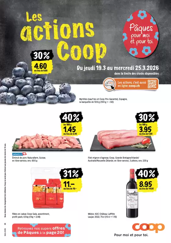 Coop Katalog in St. Gallen | Coop reklamblad | 2026-03-19T00:00:00.000Z - 2026-03-25T00:00:00.000Z