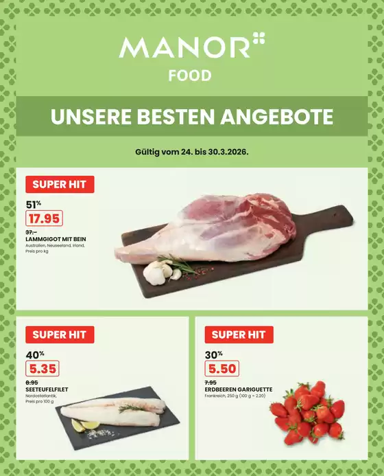Manor Katalog in Gossau (ZH) | Der aktuelle Katalog - DE | 2026-03-24T00:00:00.000Z - 2026-03-30T00:00:00.000Z