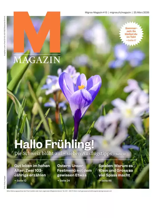 Migros Katalog | Migros reklamblad - DE Luzern | 2026-03-25T00:00:00.000Z - 2026-03-25T00:00:00.000Z
