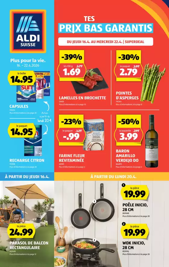 Aldi Katalog in Wettingen | Jetzt spare mit üse Deals | 2026-04-16T00:00:00.000Z - 2026-04-22T00:00:00.000Z