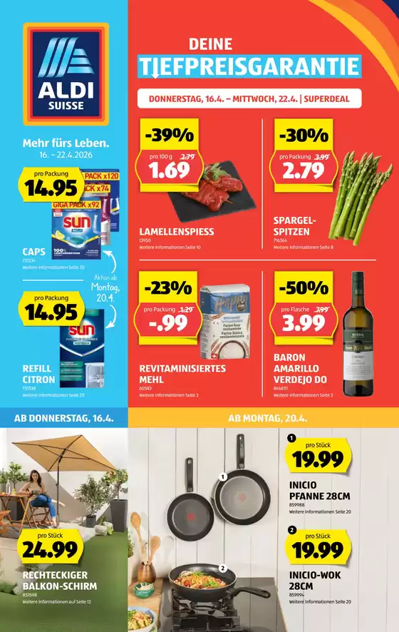 Aldi Katalog in Wettingen | Üsi beste Deals für Sie | 2026-04-16T00:00:00.000Z - 2026-04-22T00:00:00.000Z