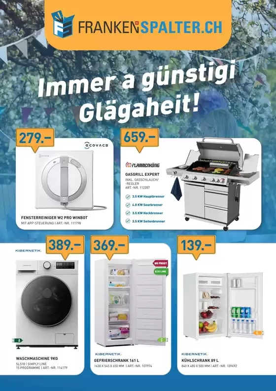 Frankenspalter Katalog | Frankenspalter reklamblad | 2026-04-18T00:00:00.000Z - 2026-05-02T00:00:00.000Z