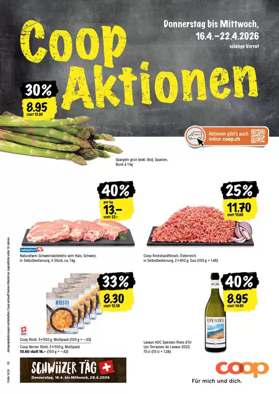 Coop City Katalog | Üsi beste Deals für Sie | 2026-04-16T00:00:00.000Z - 2026-04-22T00:00:00.000Z